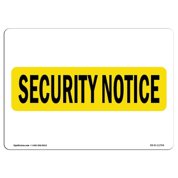 OSHA Security Sign, 3.5" Height, 5" Width, Label OUE-16918 Guarded Area.pdf, Landscape, 10PK